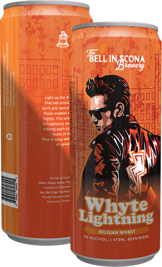 The Bell in Scona Brewery | White Lightning Wheat | Craft Beer