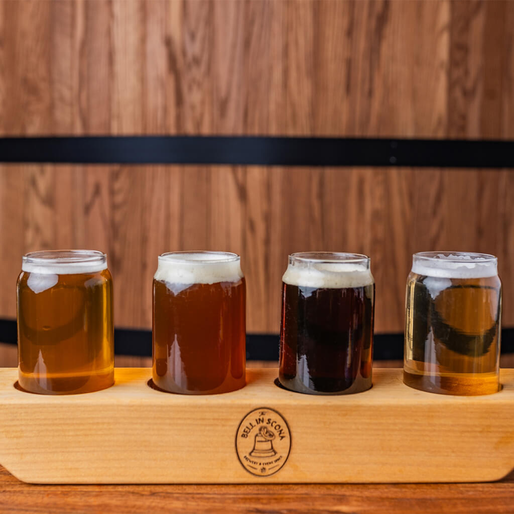 The Bell in Scona Brewery | Taproom | Wing & Beer Flight Edmonton